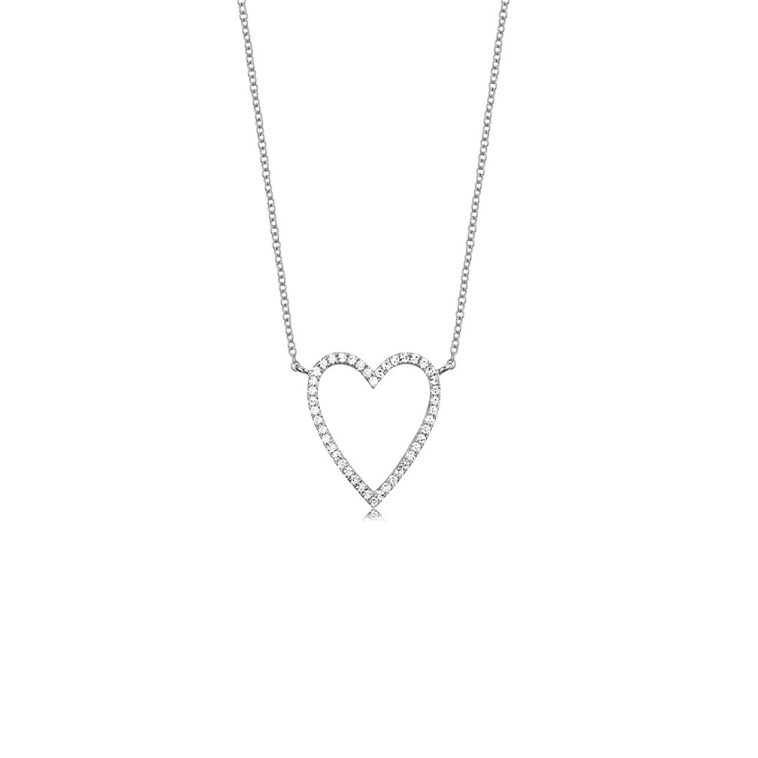 18" 0.10 ctw Diamond Stationary Pendant Necklace | 10266465