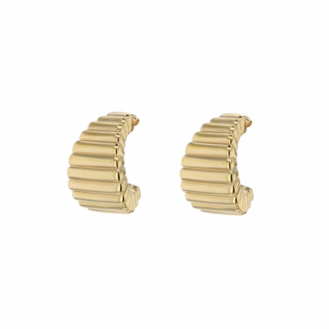 Wide Tapered Earrings | 10274852-75C