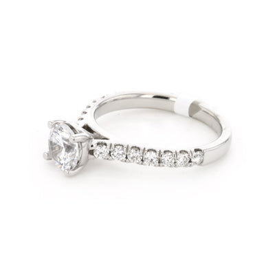 0.47 ctw Diamond Solitaire Engagement Ring