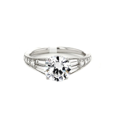 0.39 ctw Diamond Solitaire Engagement Ring