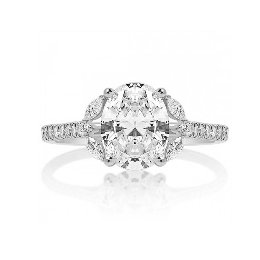 0.34 ctw Diamond Solitaire Engagement Ring