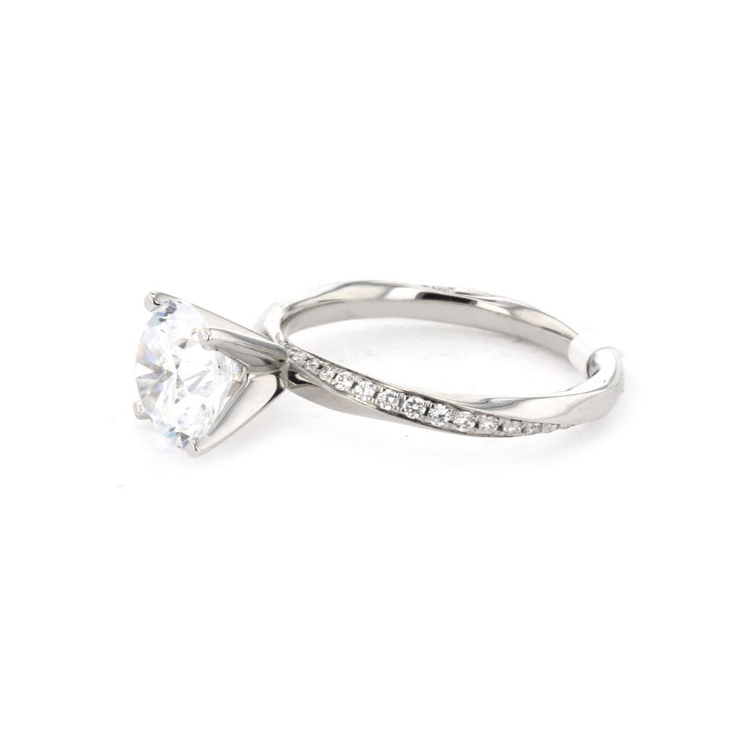 0.19 ctw Diamond Solitaire Engagement Ring