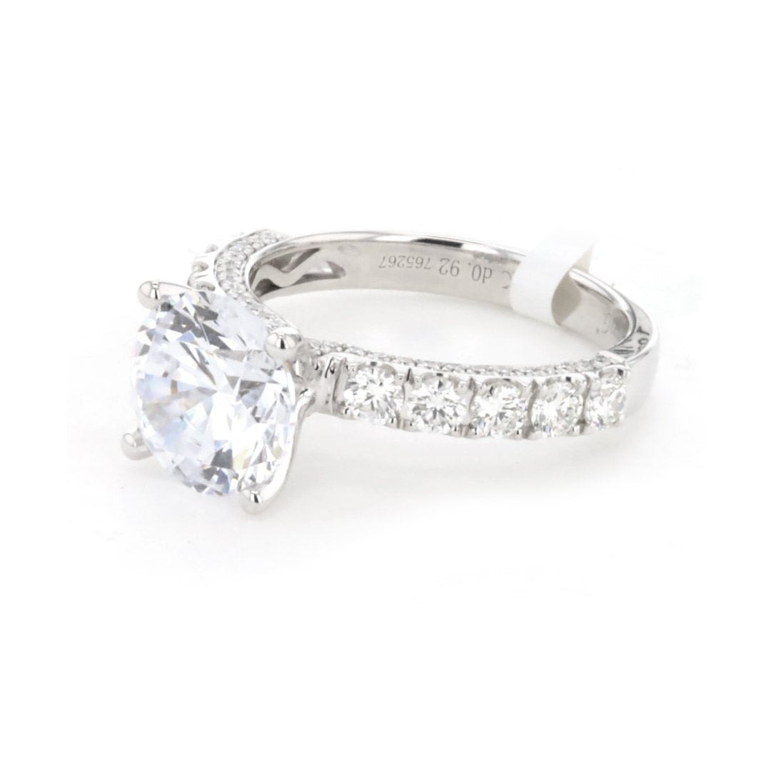 0.92 ctw Diamond Solitaire Engagement Ring