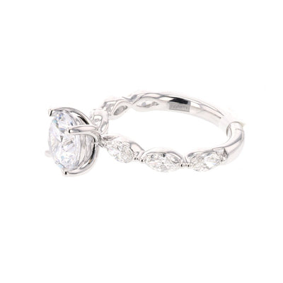 0.90 ctw Diamond Solitaire Engagement Ring