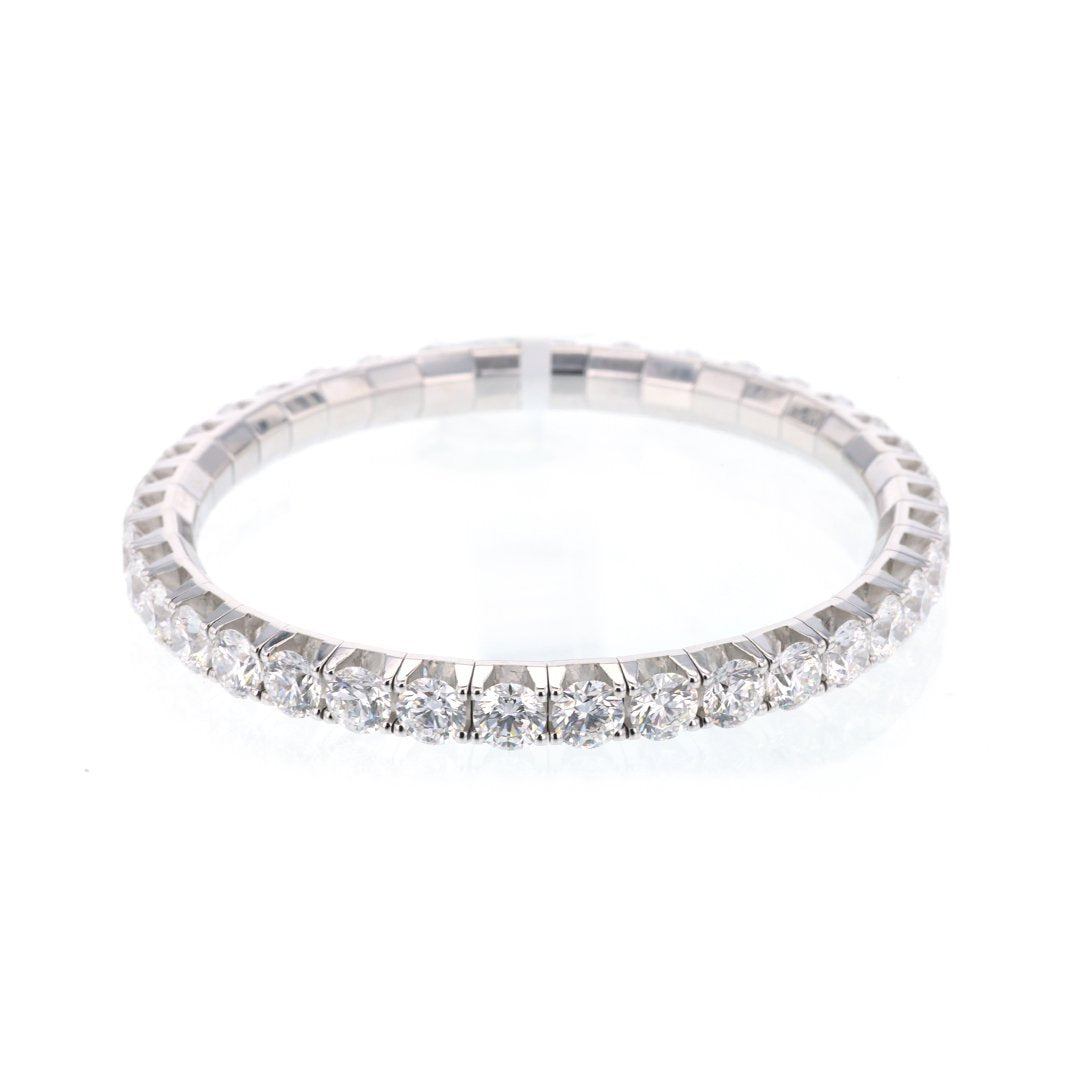 15.26 ctw Diamond Stretch Eternity Bracelet