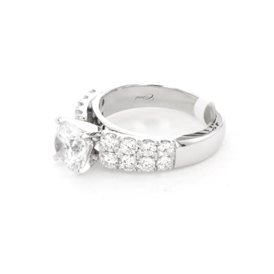 0.97 ctw Diamond Solitaire Engagement Ring