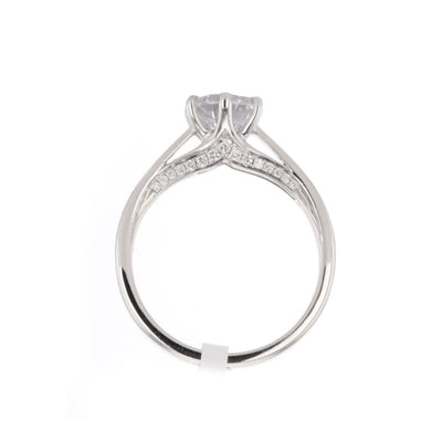 0.10 ctw Diamond Solitaire Engagement Ring