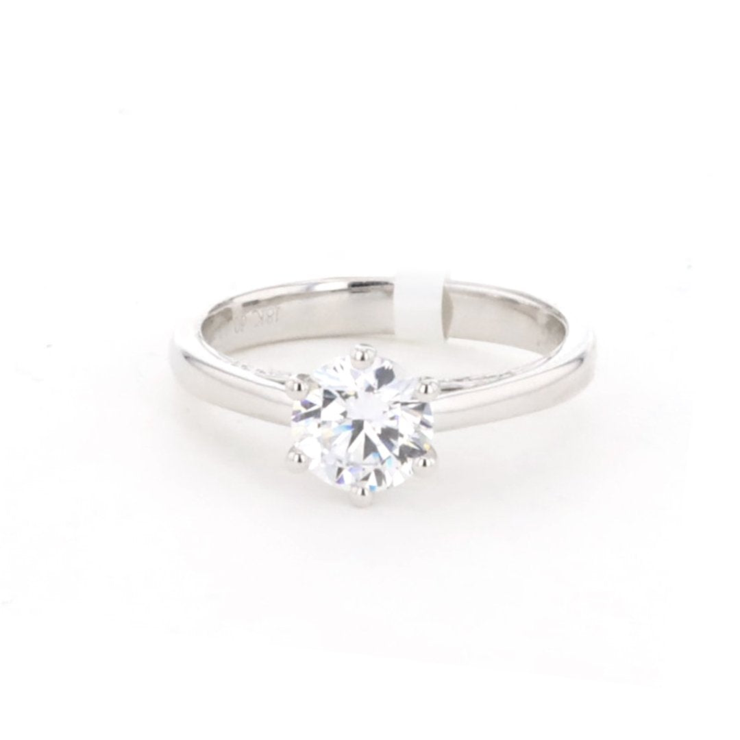 0.10 ctw Diamond Solitaire Engagement Ring