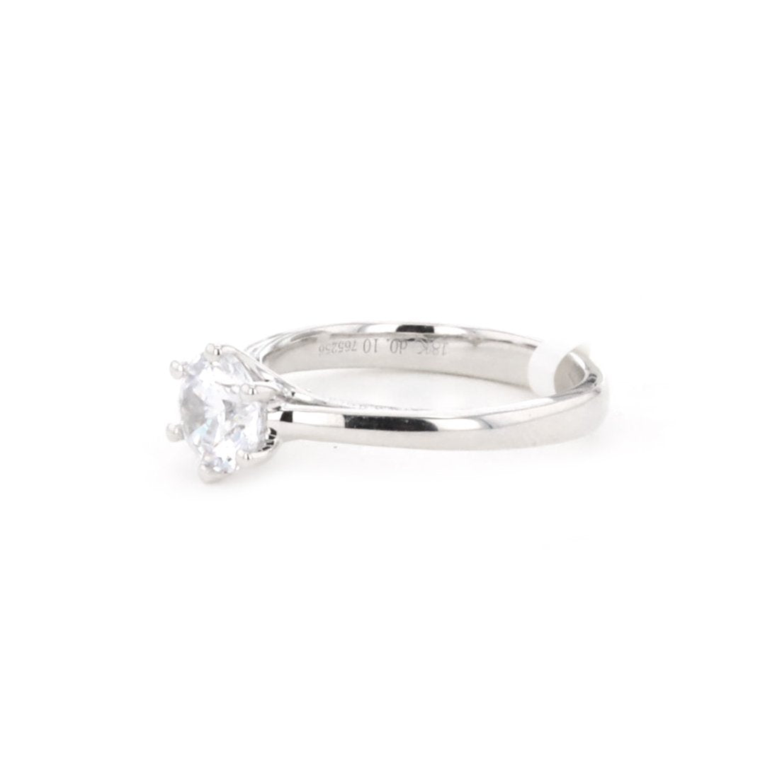 0.10 ctw Diamond Solitaire Engagement Ring