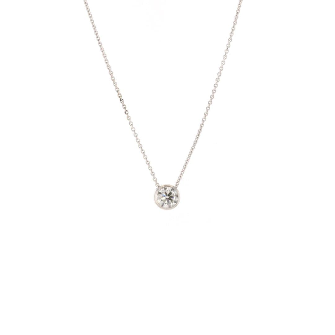 0.51 ct Diamond Solitaire Pendant Necklace