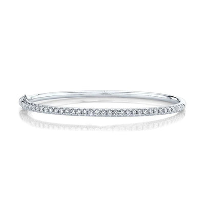 0.88 ctw Diamond Bangle Bracelet