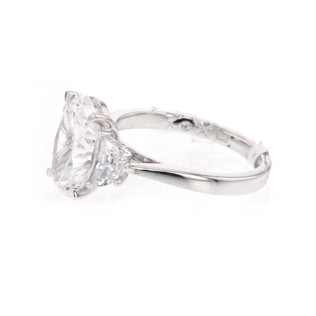 0.64 ctw Diamond Three-Stone Engagement Ring