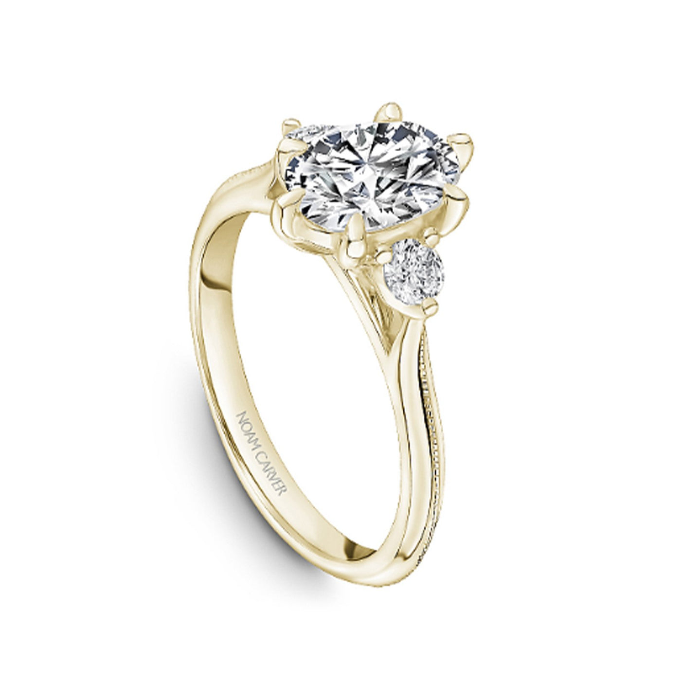 0.24 ctw Diamond Three-Stone Engagement Ring