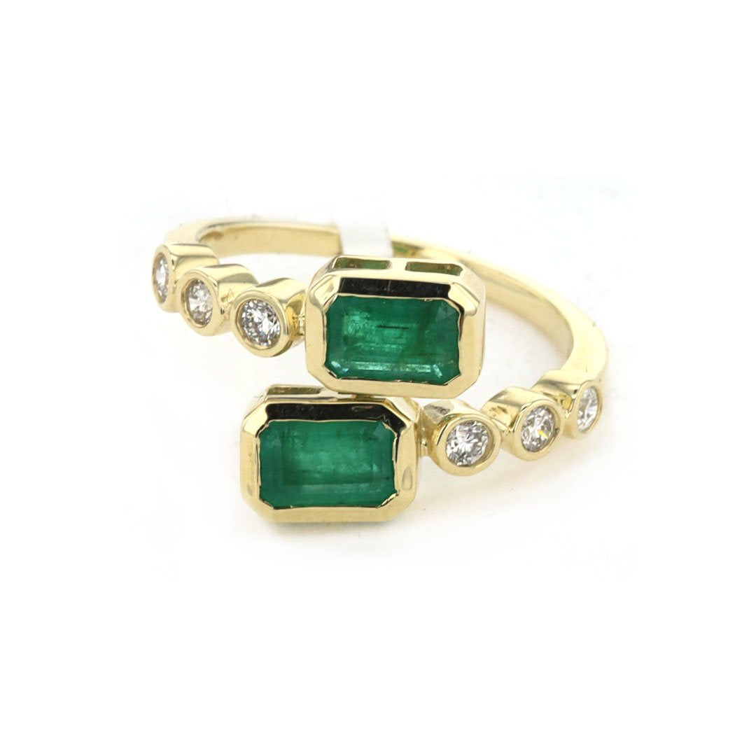 Emerald & Diamond Ring