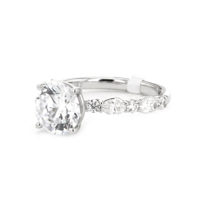 0.54 ctw Diamond Solitaire Engagement Ring