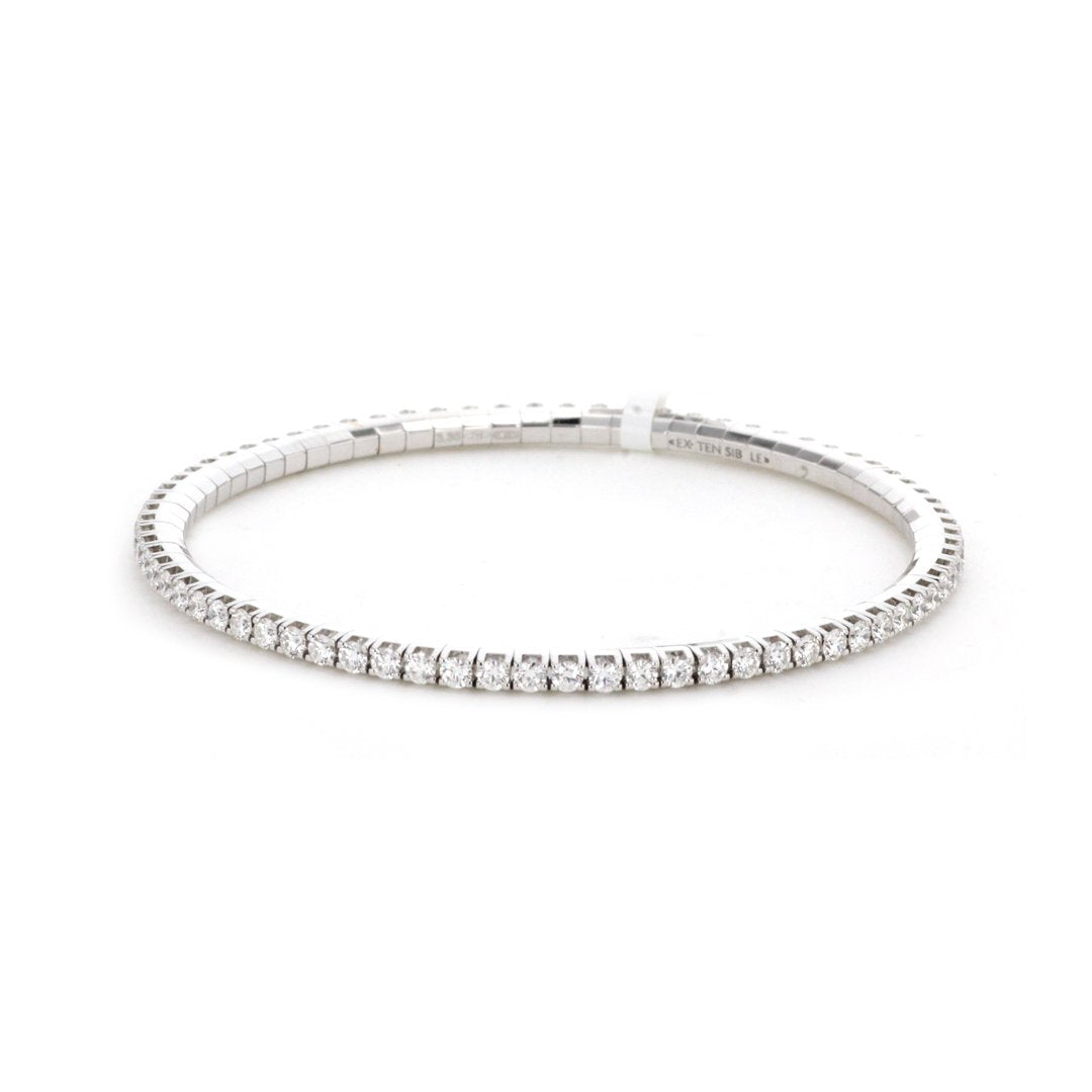 3.35 ctw Diamond Stretch Tennis Bracelet