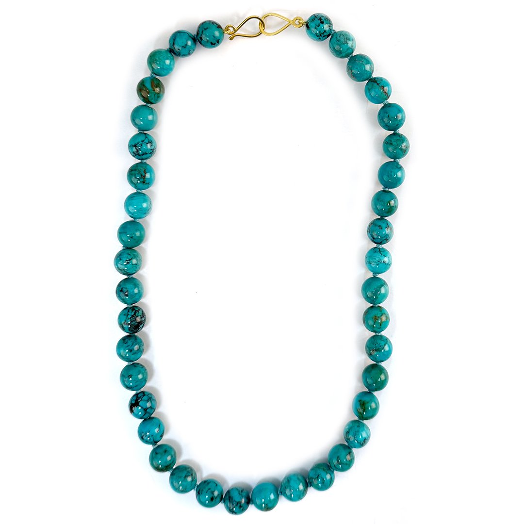 Turquoise Bead Necklace